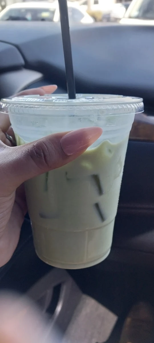 Iced Strawberry Matcha