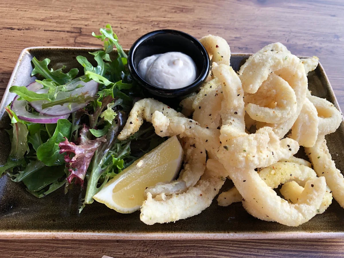 Calamari Fritti, Zero95 Pizza Bar Dromana