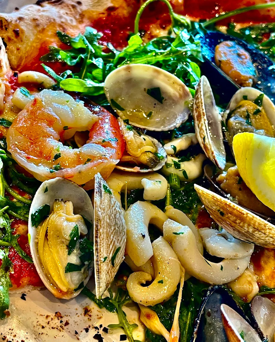 Seafood Pizza, Zero95 Pizza Bar Dromana