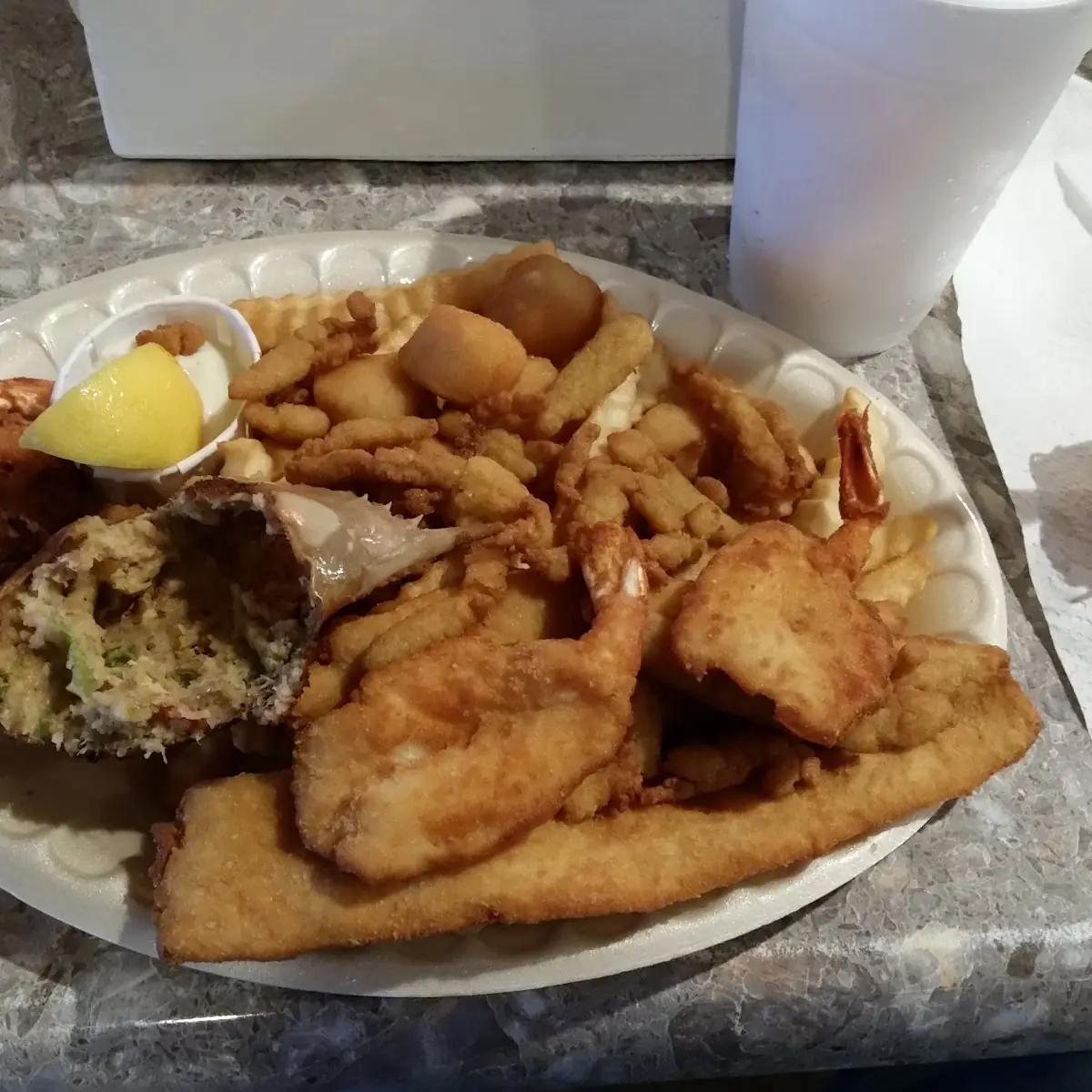 Fried Fish and Shrimp