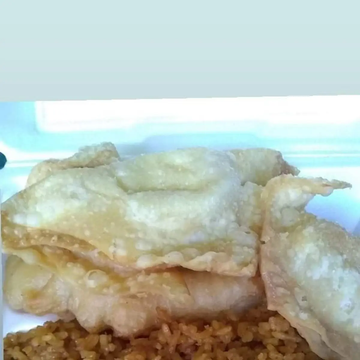 Crab Rangoon Chicken Fingers Rice