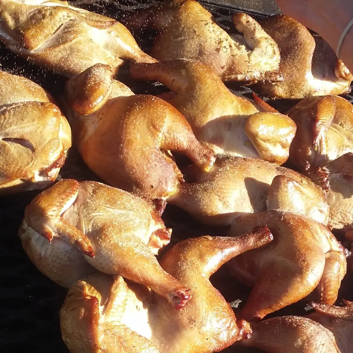 Cherry Smoked Chicken Quarters