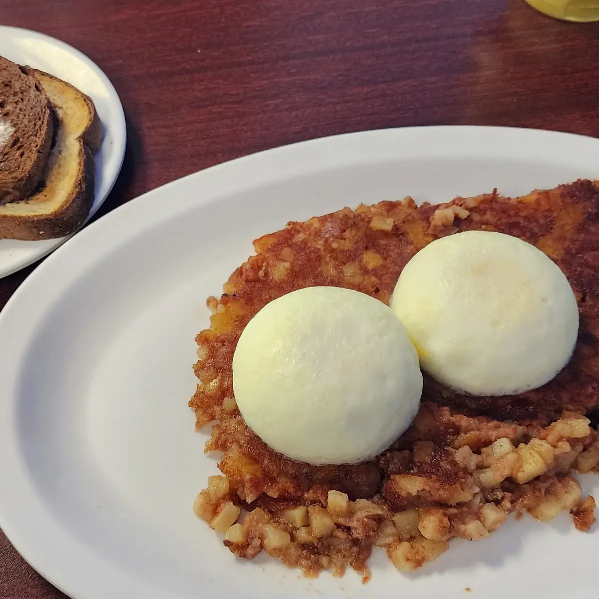 Corned Beef Hash and Poached Eggs