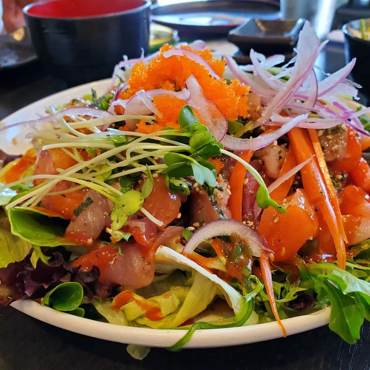 Wasabi Sashimi Salad