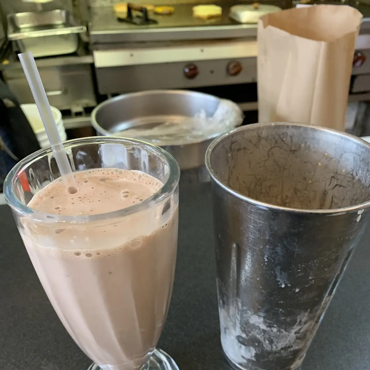 Chocolate Malt Shake