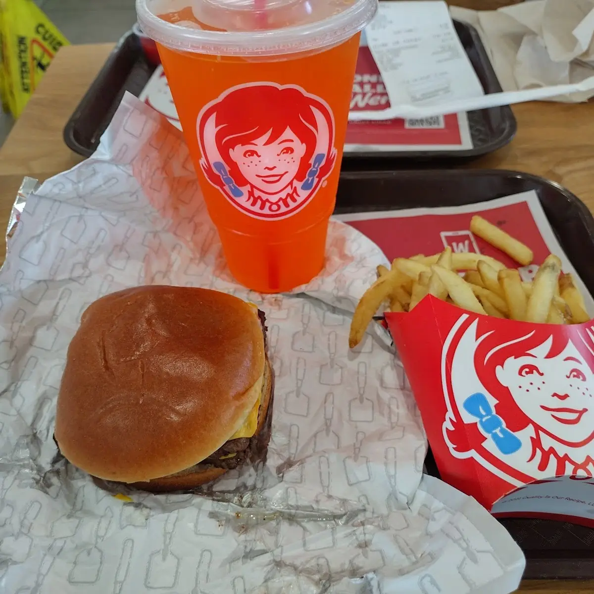 Dave's Double Cheeseburger Combo