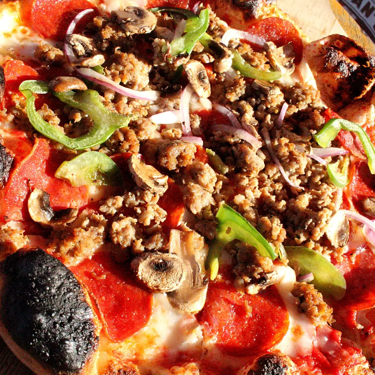 Philly Brisket Pizza