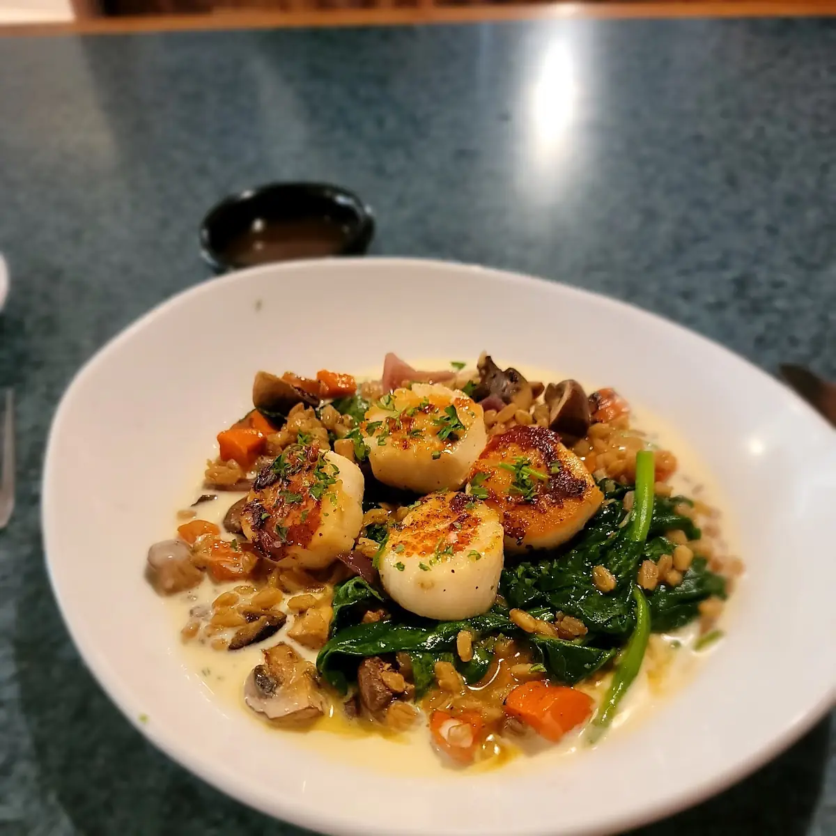 Seared Shrimp & Scallops