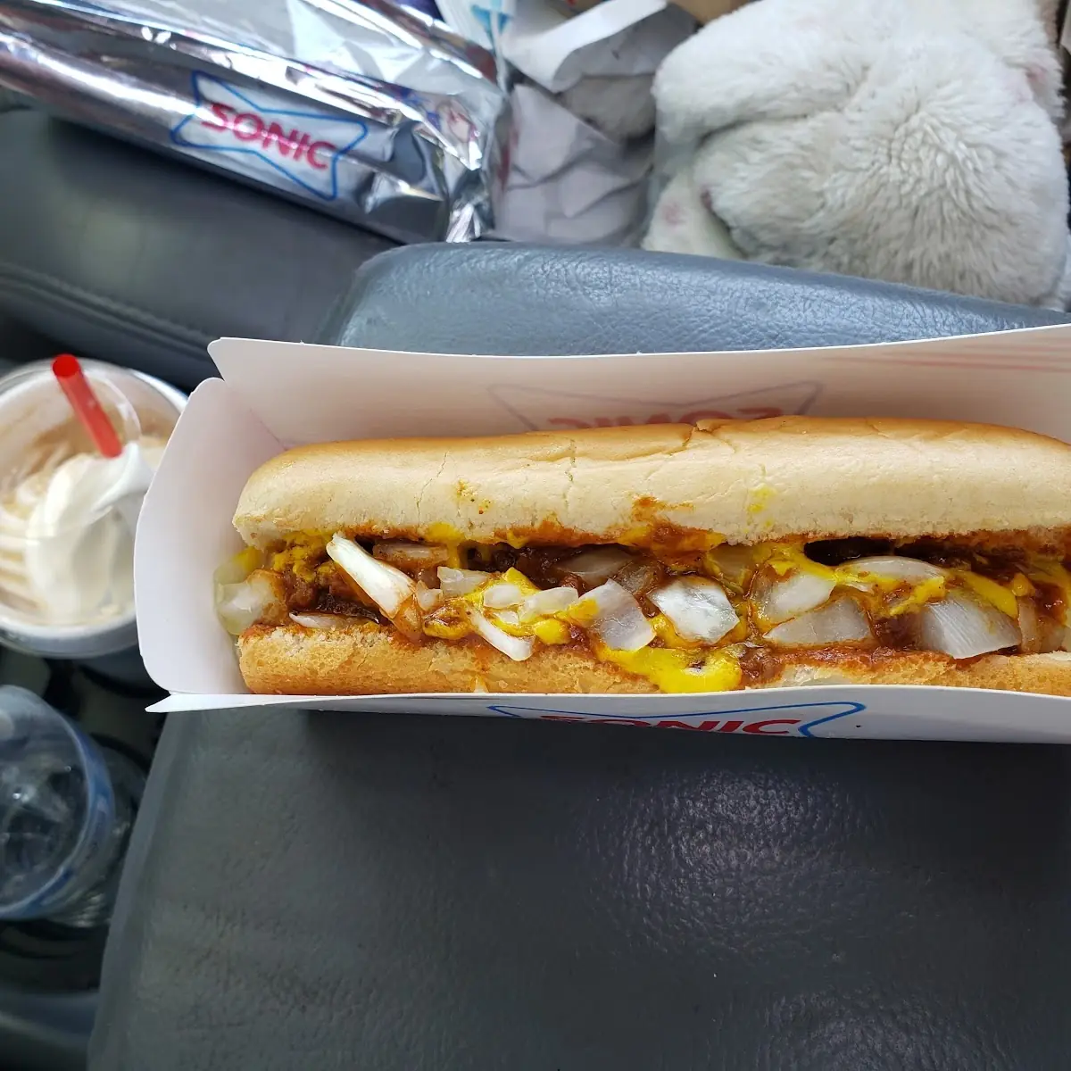 Chili Dog and Rootbeer Float