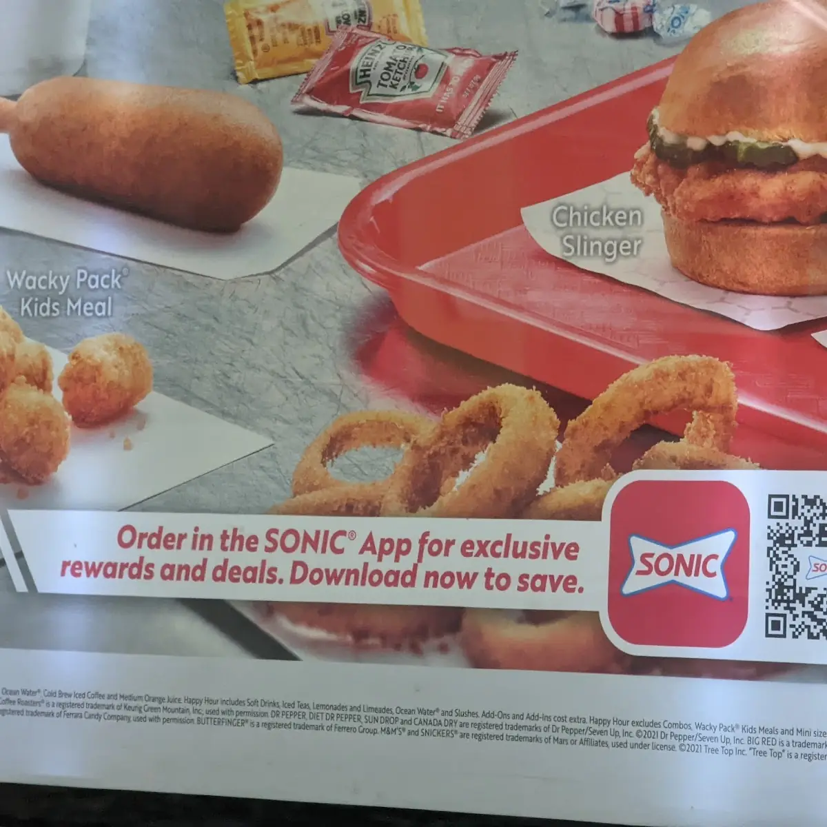 Onions Rings the App Doesn't Work Here