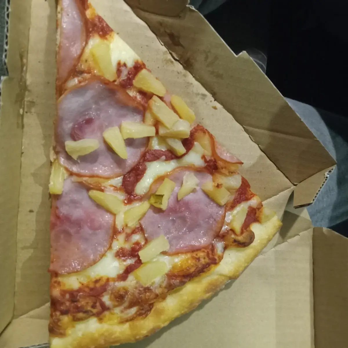 Hawaiian Pizza Slice