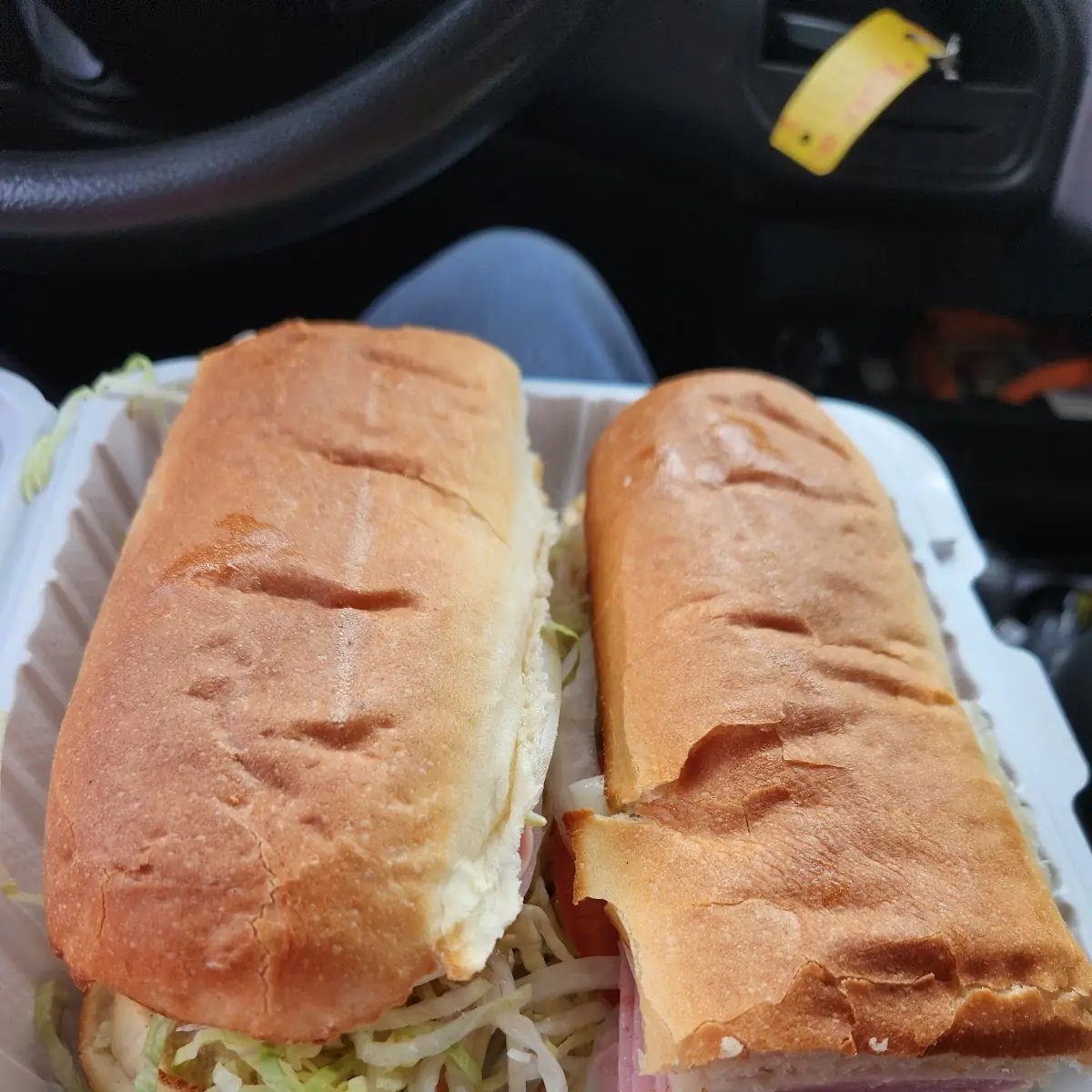 Ham and Cheese Sub