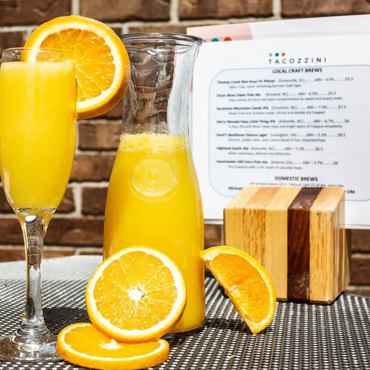 Bottomless Mimosas