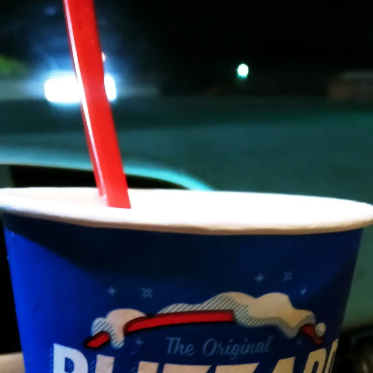 Reeses Blizzard Medium Size Lol