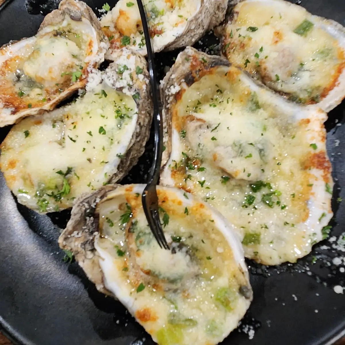 Oysters Rockefeller