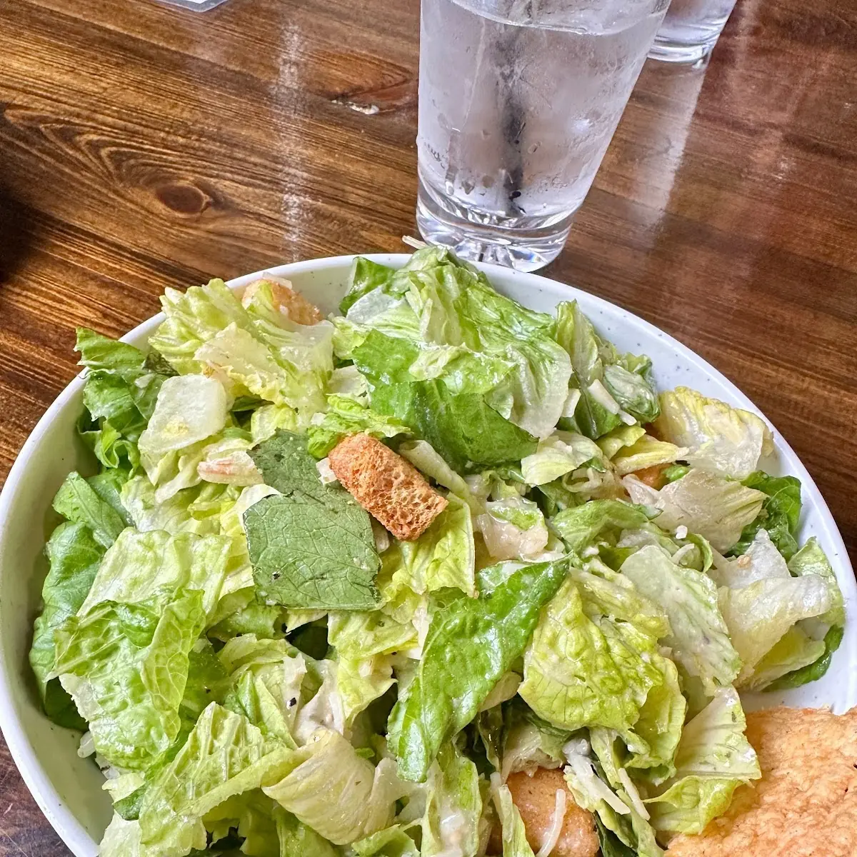 • Garden or Caesar Salad