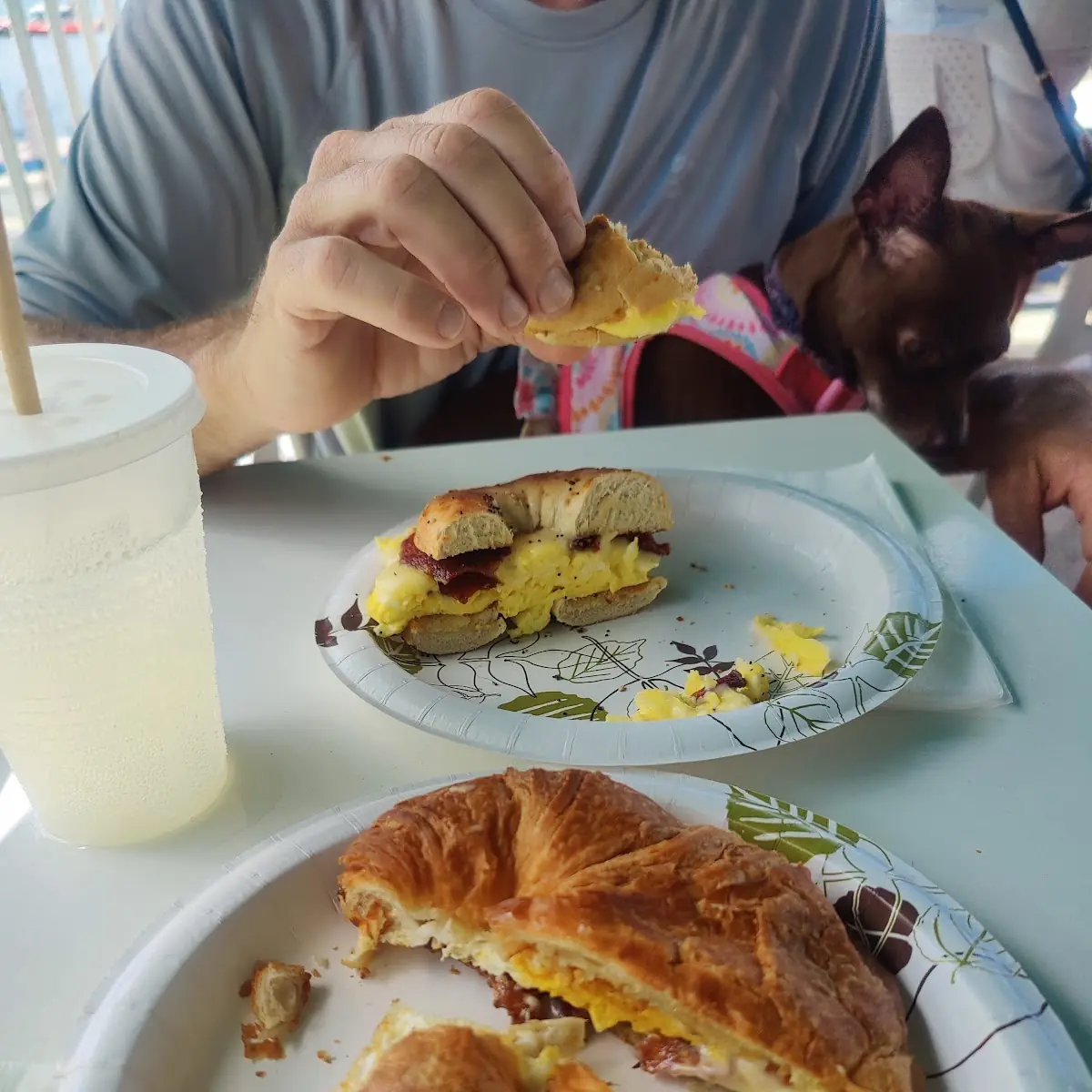 Bacon Egg and Cheese Croissant