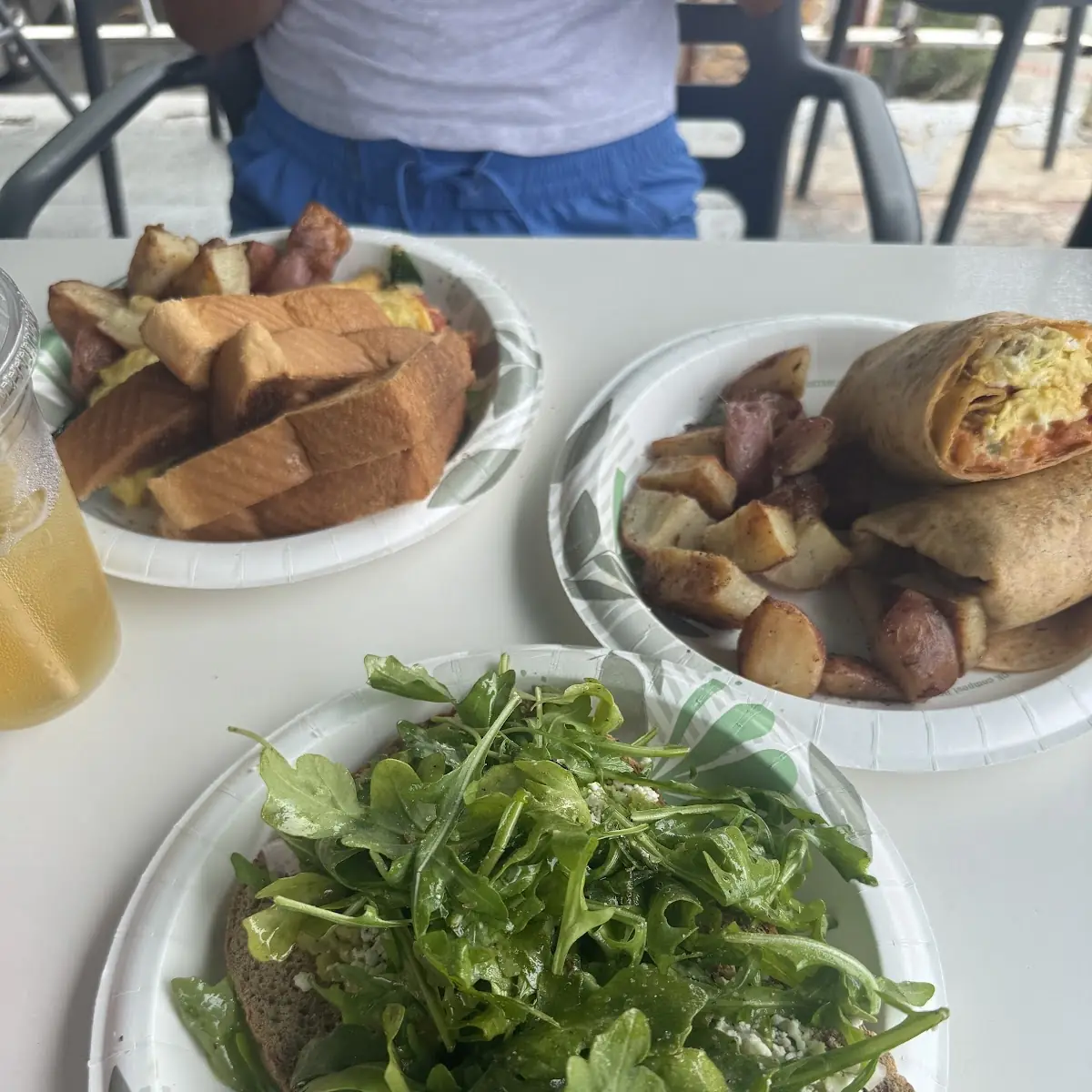 Spinach Omelette Breakfast