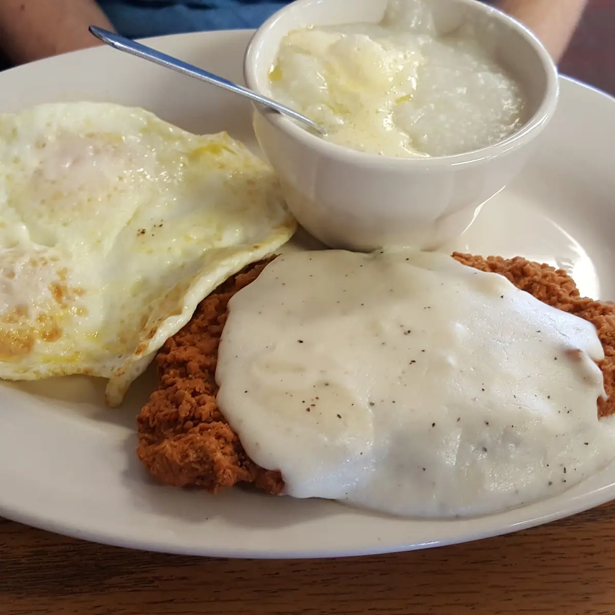 Chicken Fried Steak and Two Eggs