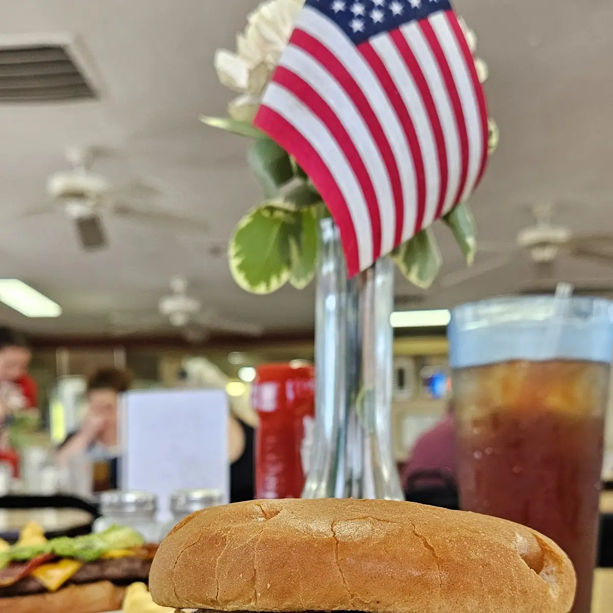 Joe's Special Cheesburger with Grilled Onions