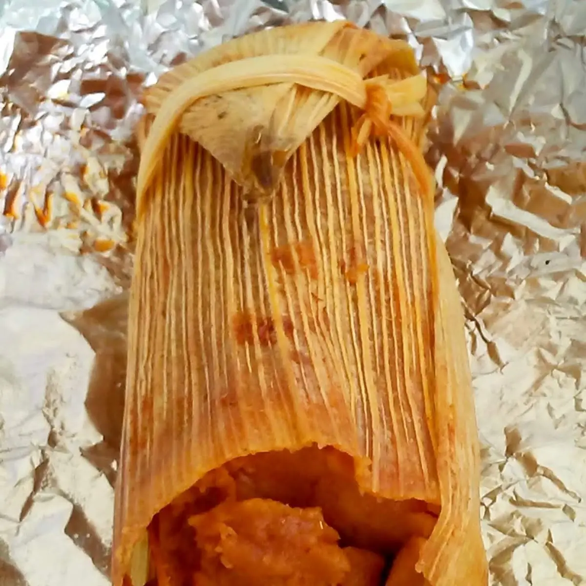 Spicy Chicken Tamale