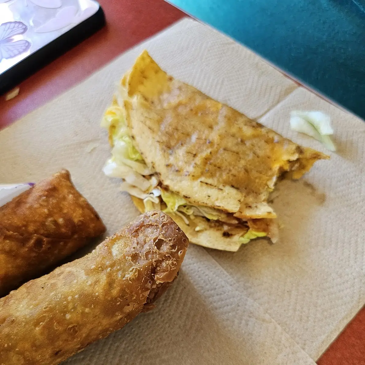 Egg Rolls Taco