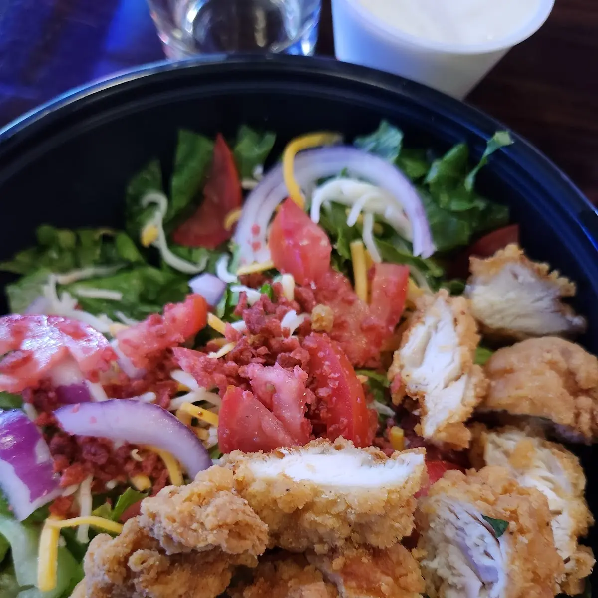 Crispy Chicken Salad