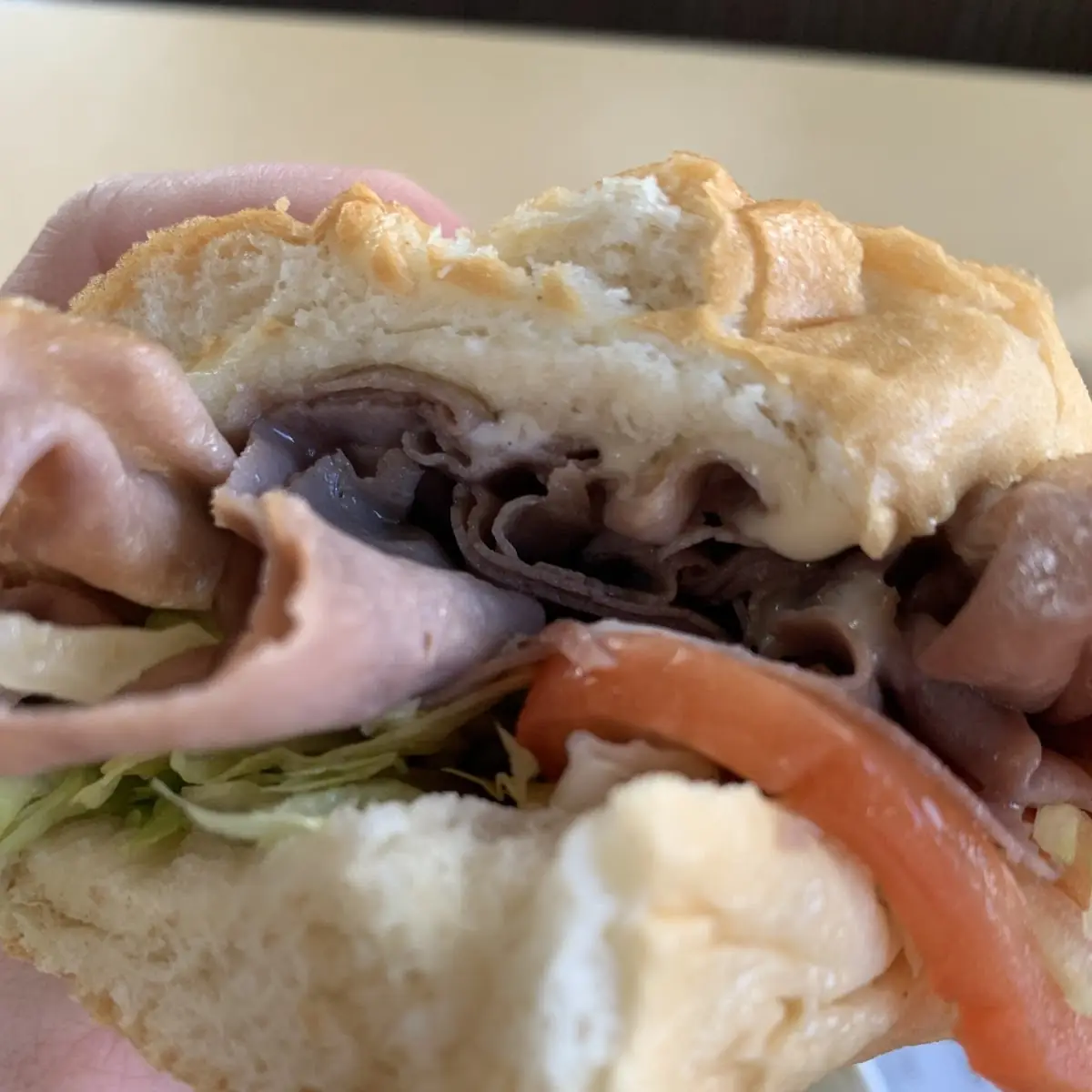 French Dip with Veggies