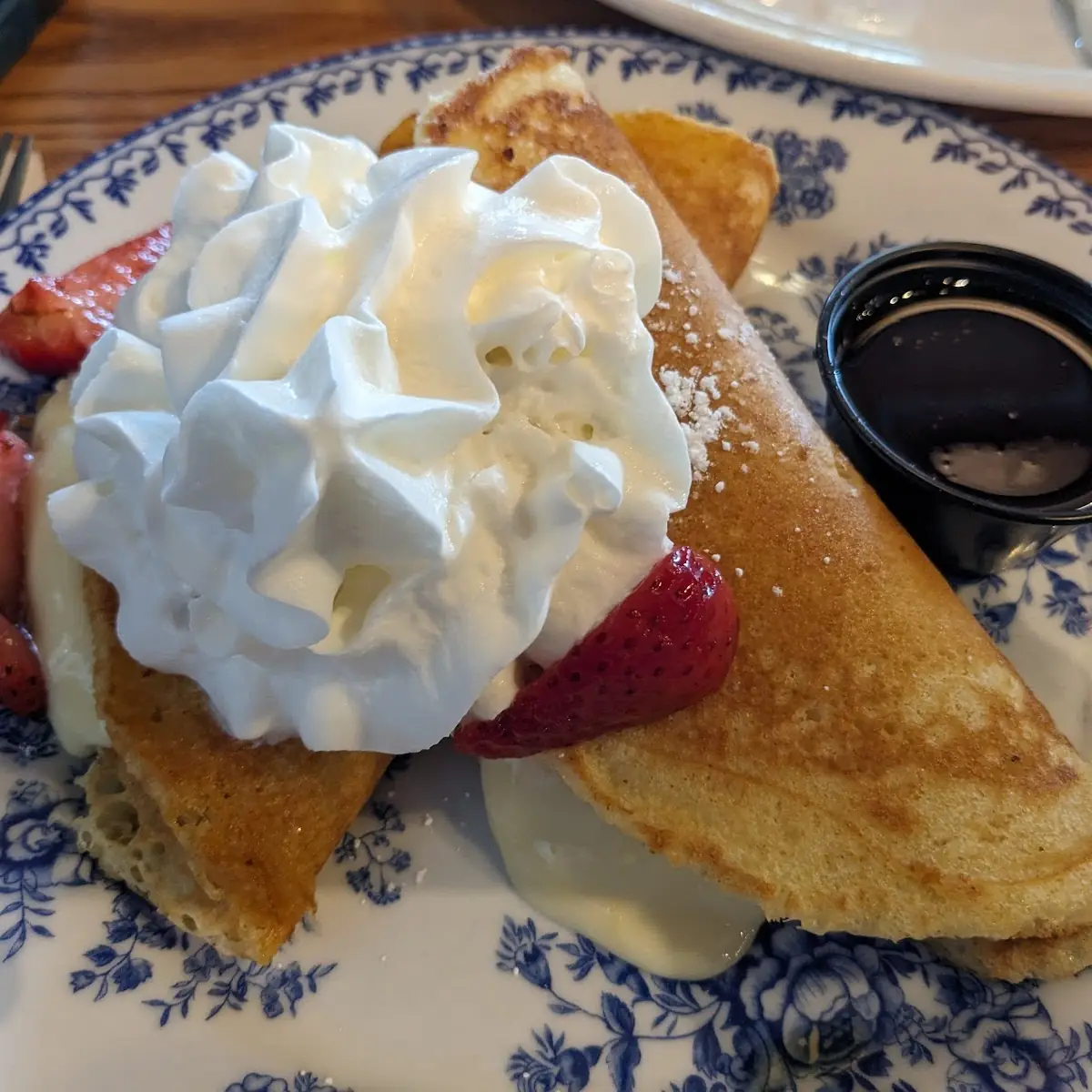 Strawberry Cheesecake Pancakes