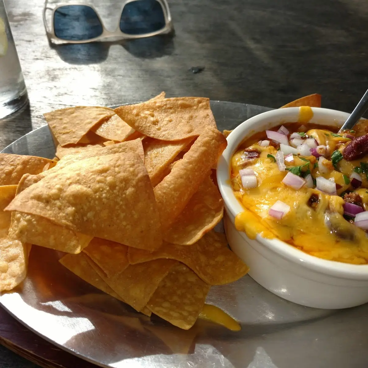 Chili with Tortilla Chips