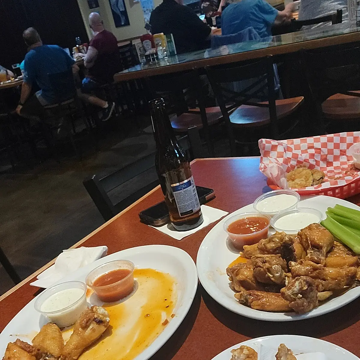 Chicken Wings and Zucchini