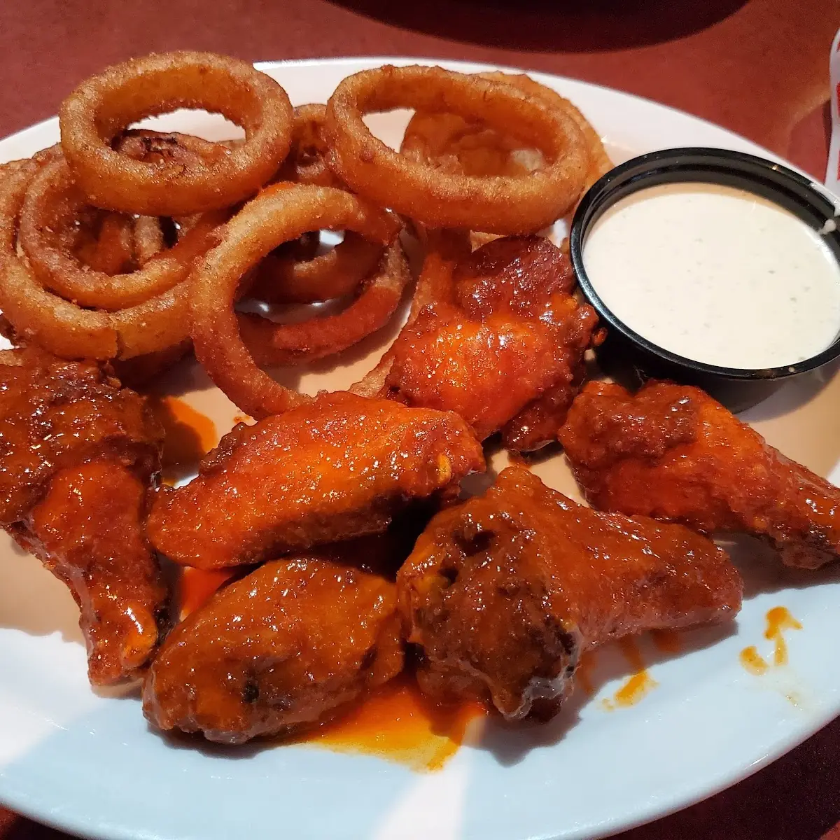 Wing Combo with Onion Rings
