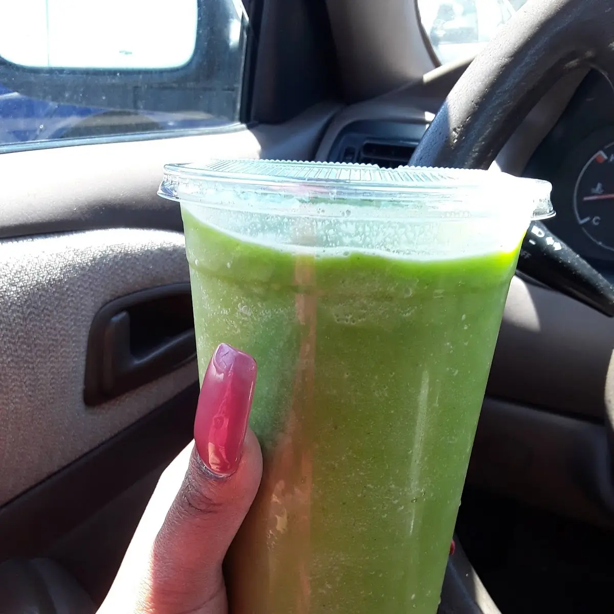 Mango Pineapple Kale and Lemon Smoothies