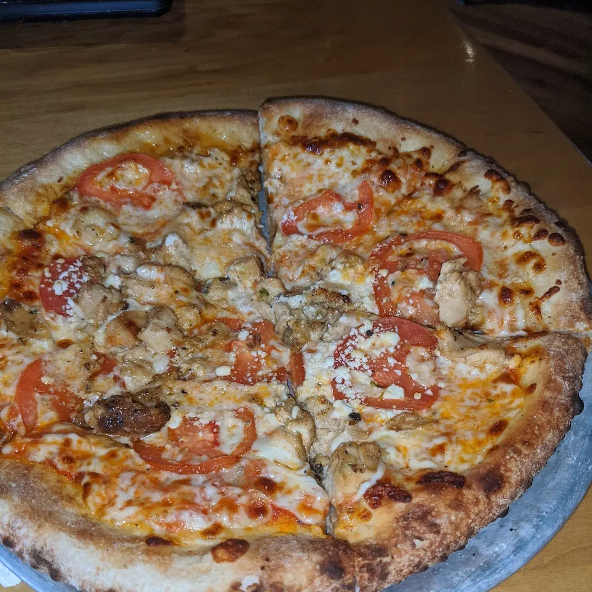 Grilled Chicken with Goat Cheese