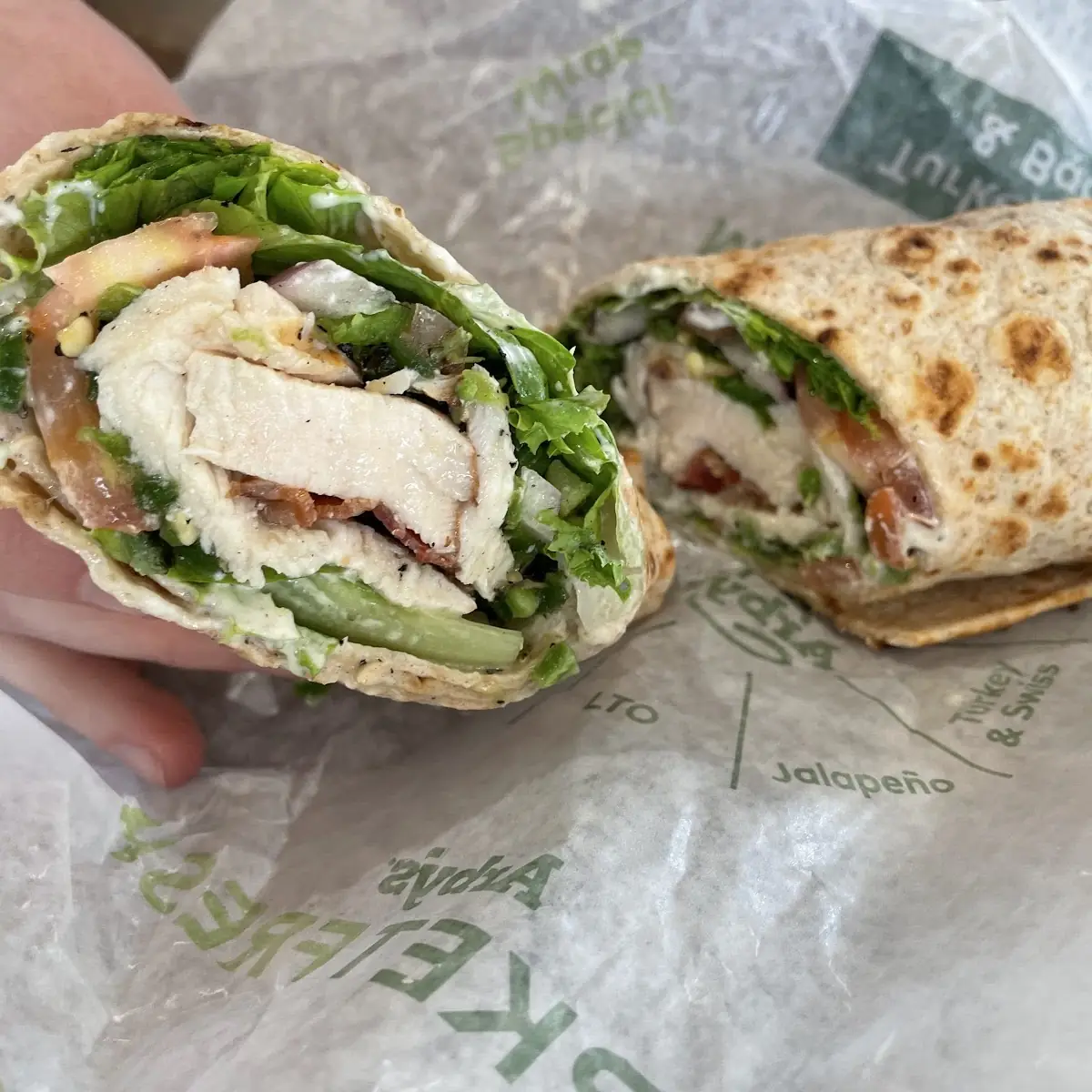 Jalapeño Bacon Ranch Wrap