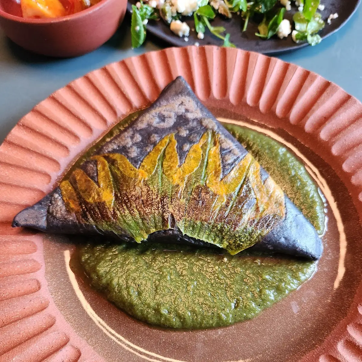 Smoked Queso Fresco Enmoladas