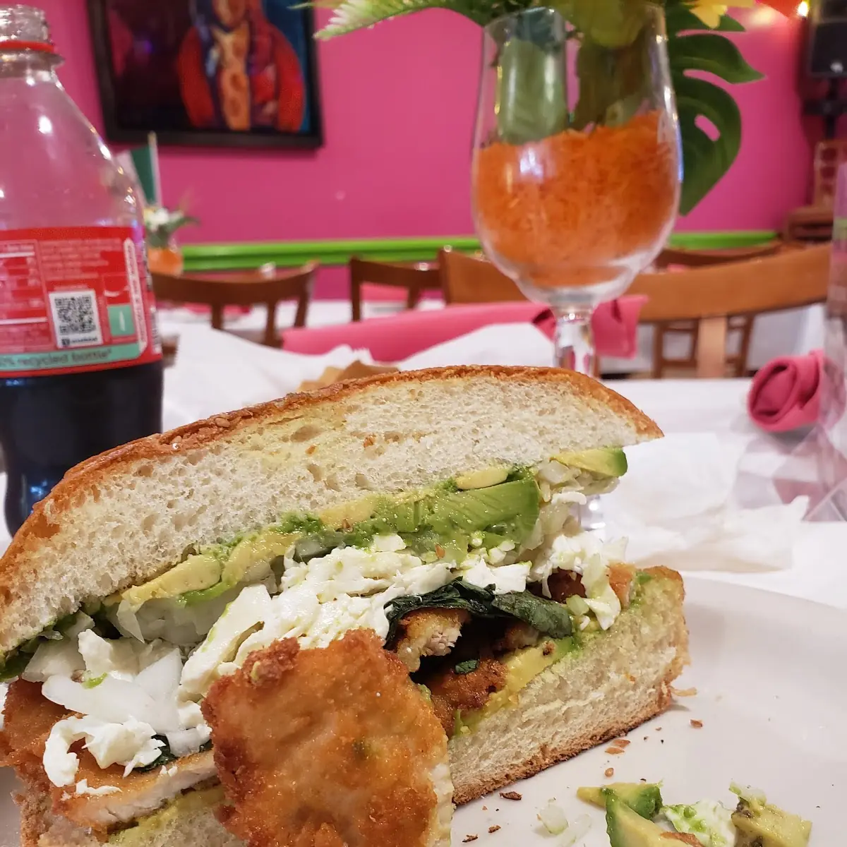 Grilled Chicken Torta