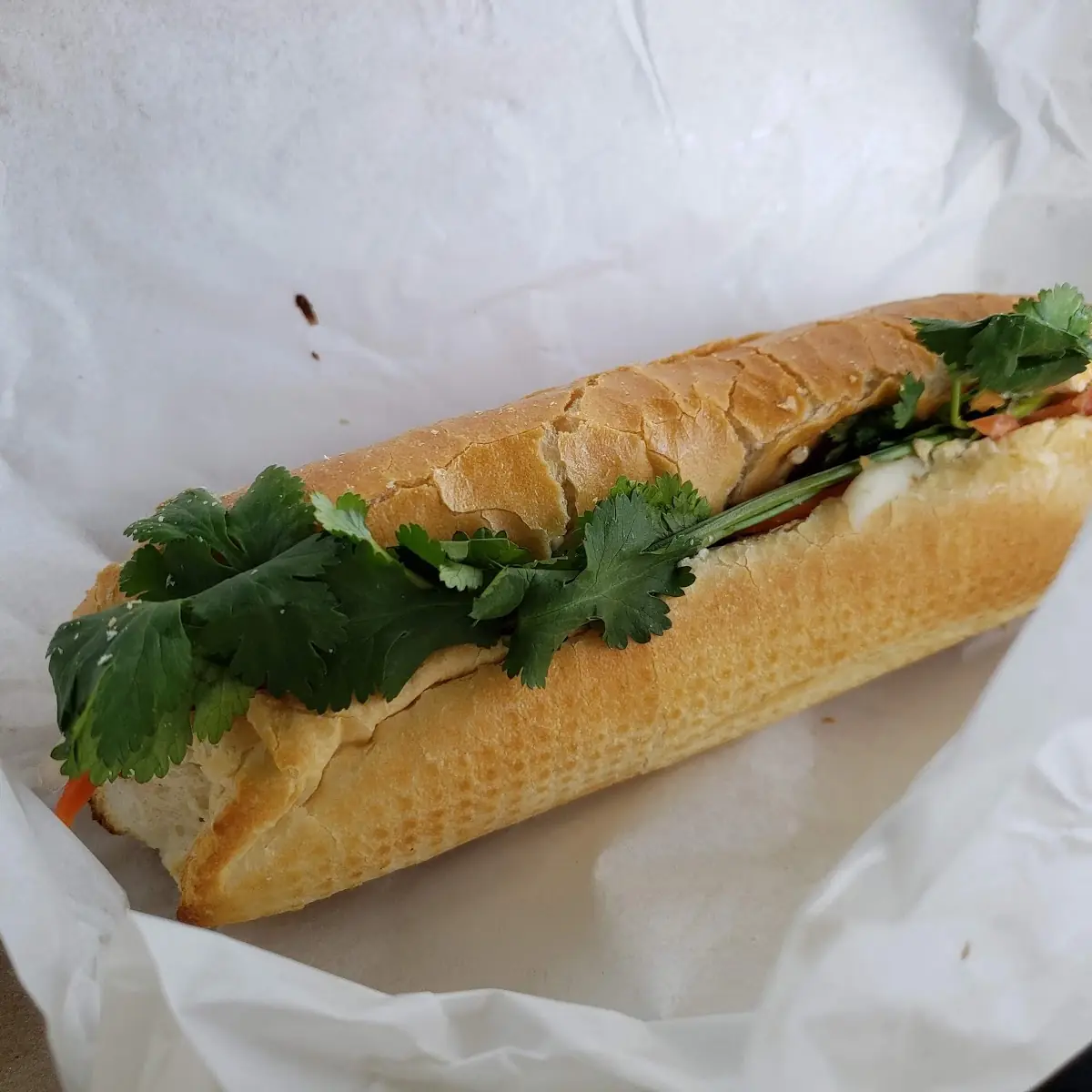 Lemongrass Chicken Banh MI