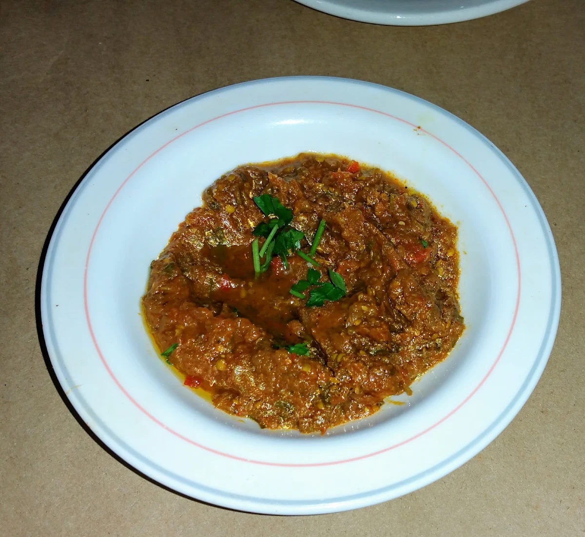 Babaganoush, La Khaïma Cuisine Nomade