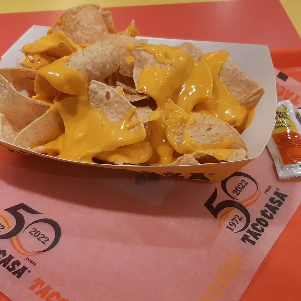 Nachos with Hot Sauce