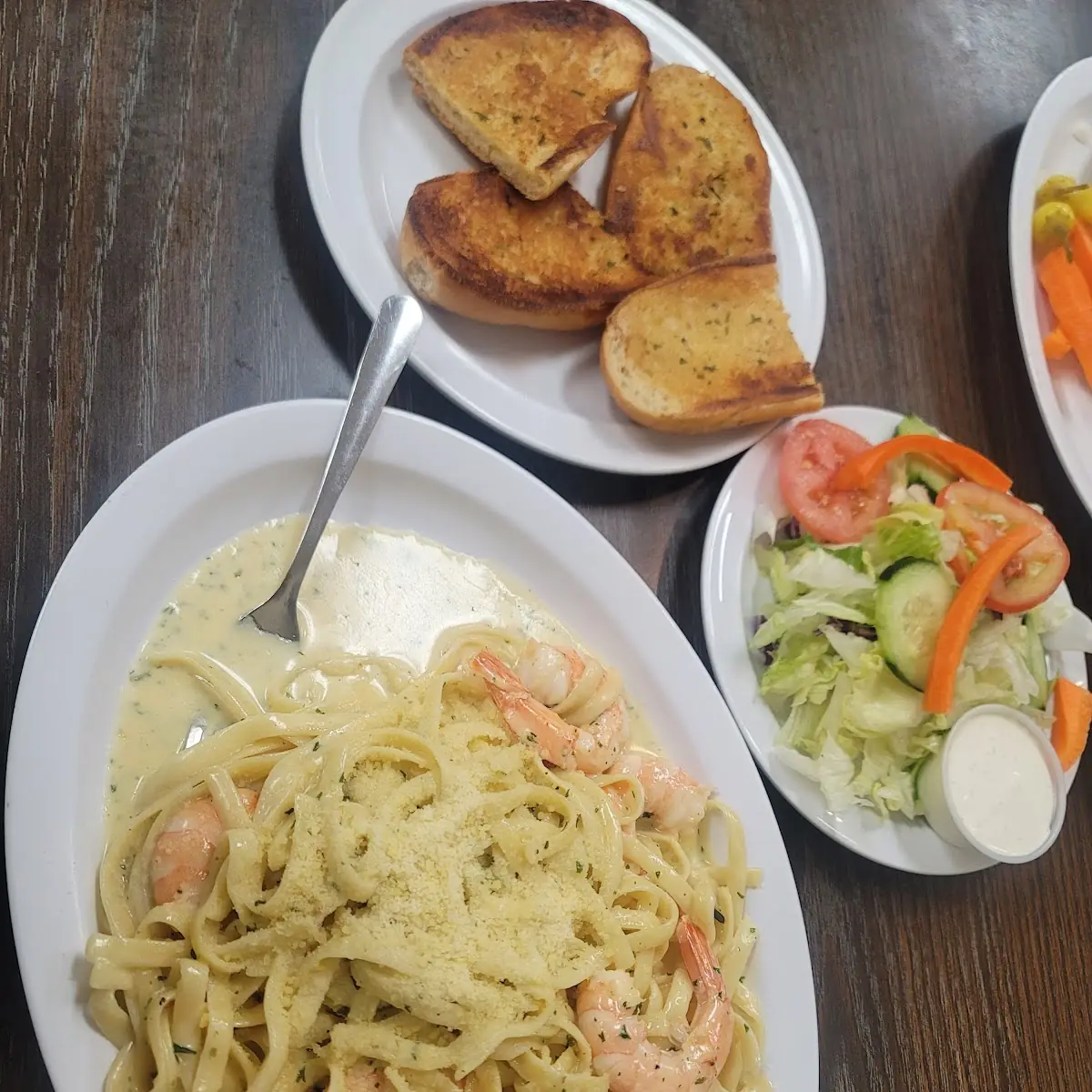 Shrimp Alfredo