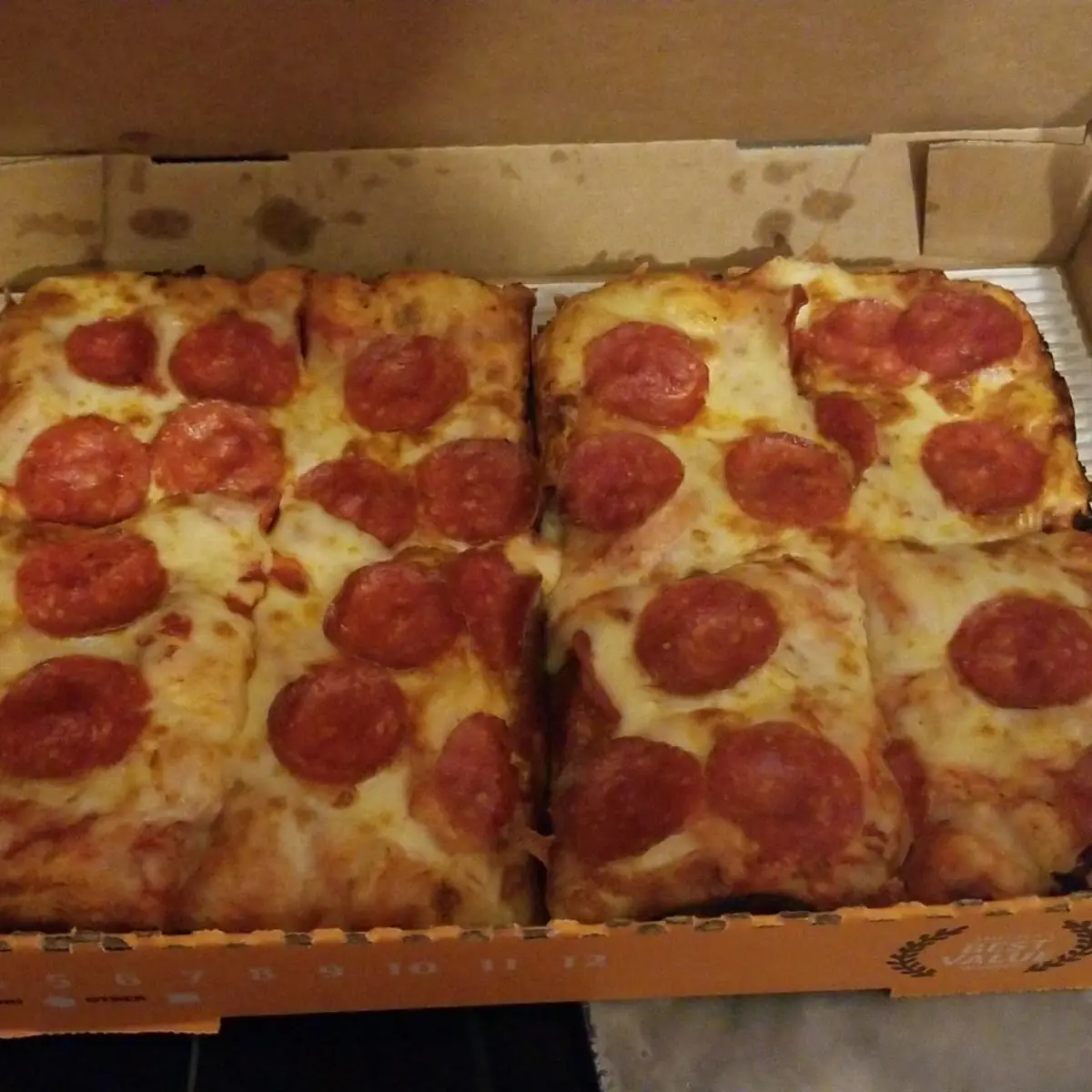 Deep Dish Pepperoni Pizza