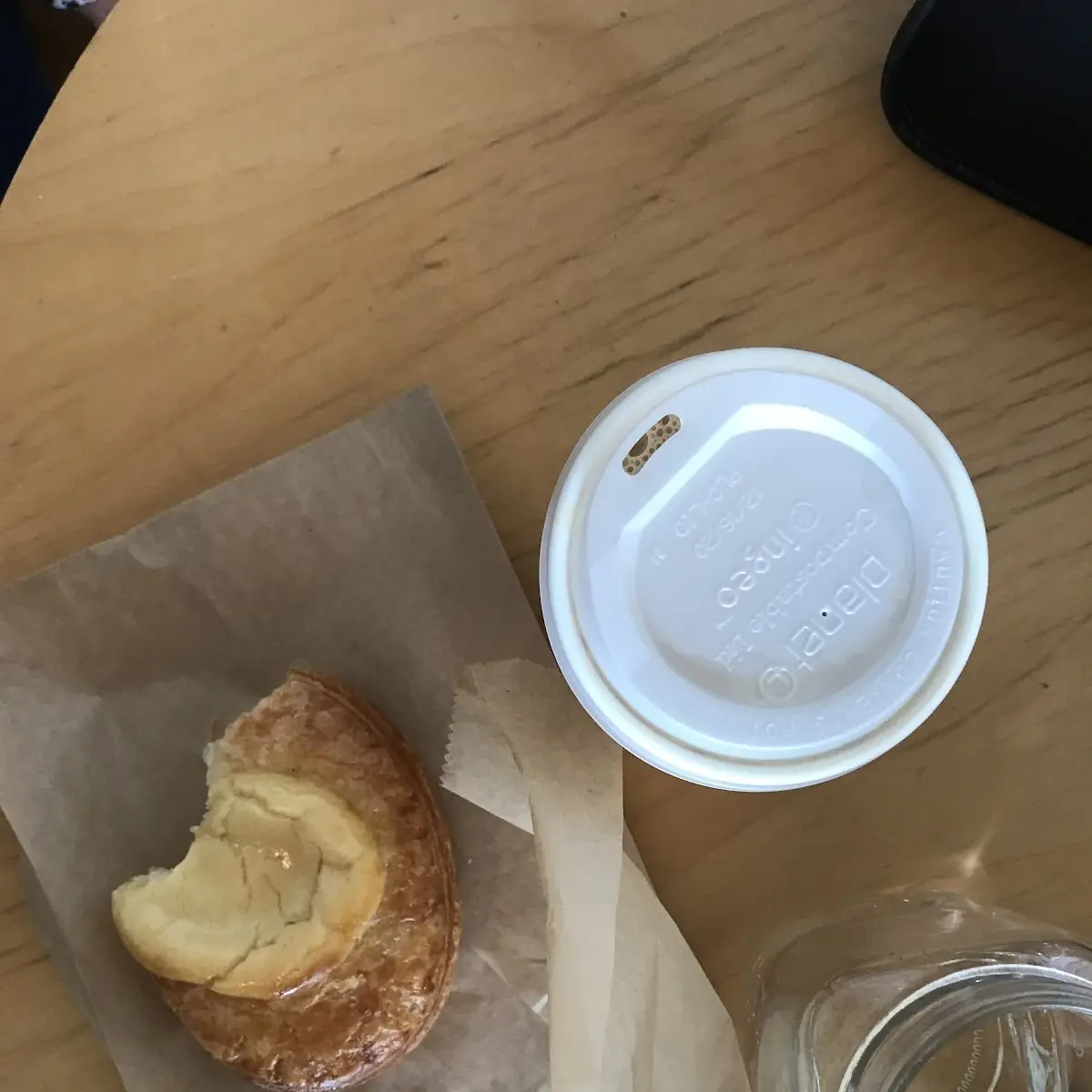 Cream Cheese Danish and Coffee