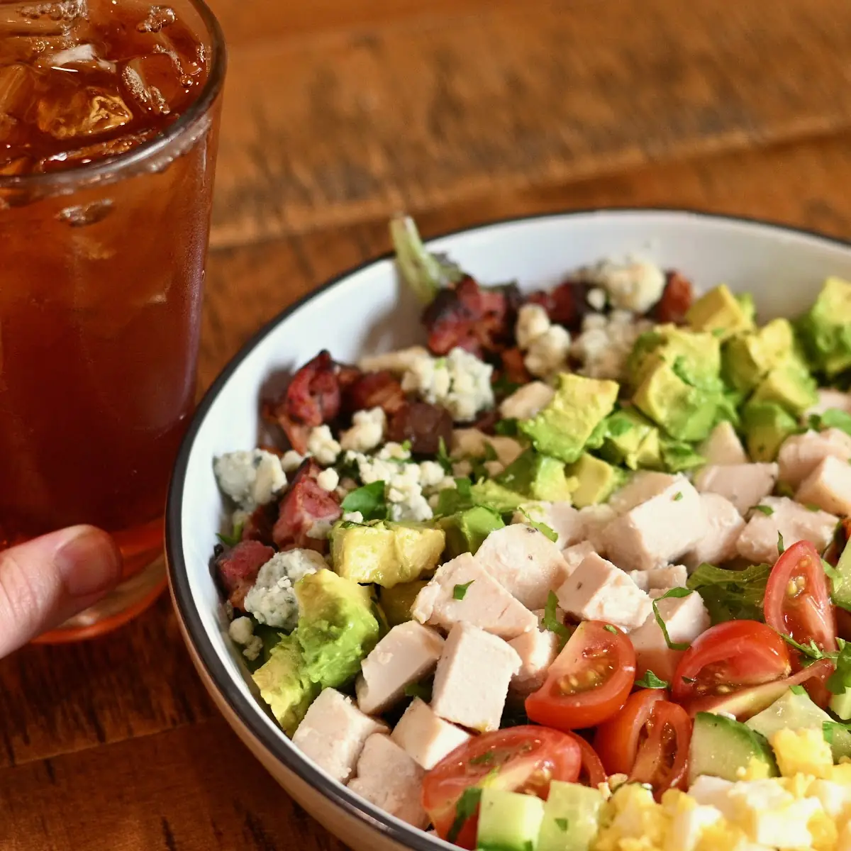 Chicken Bacon Cobb Salad