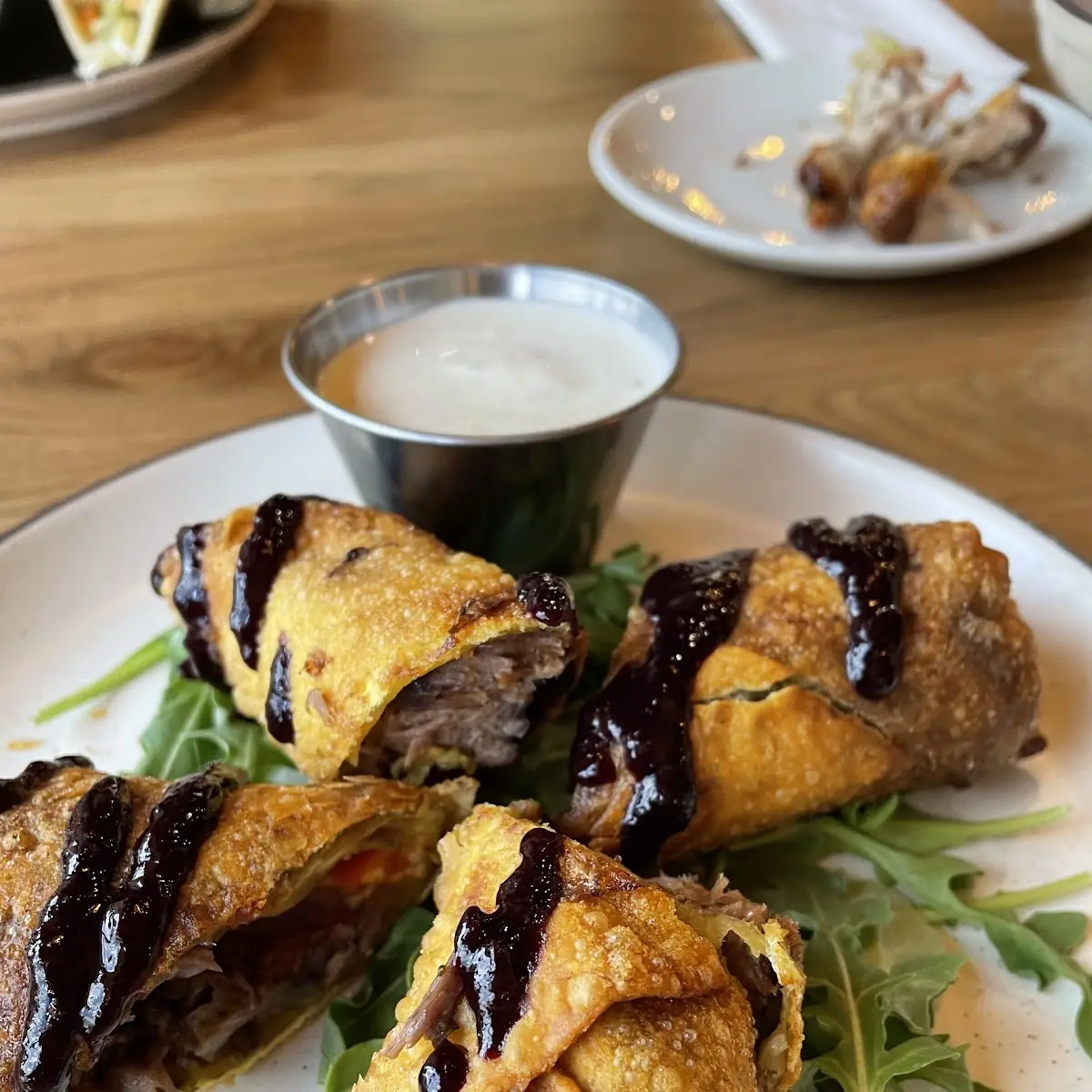 Short Rib Egg Rolls
