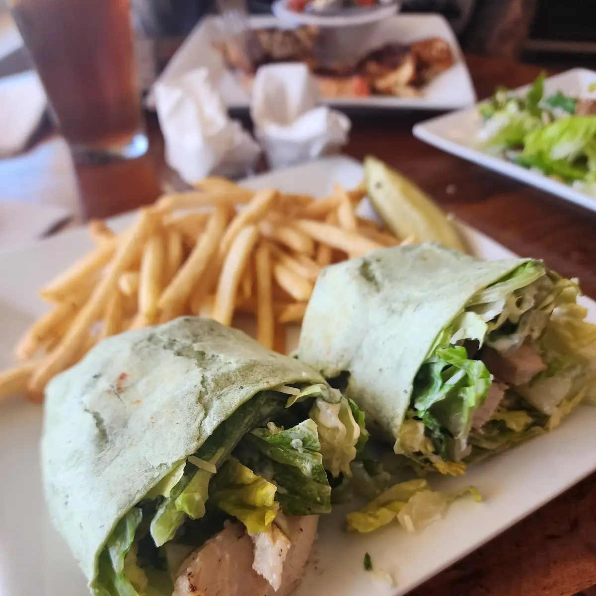 Greek Chicken Wrap