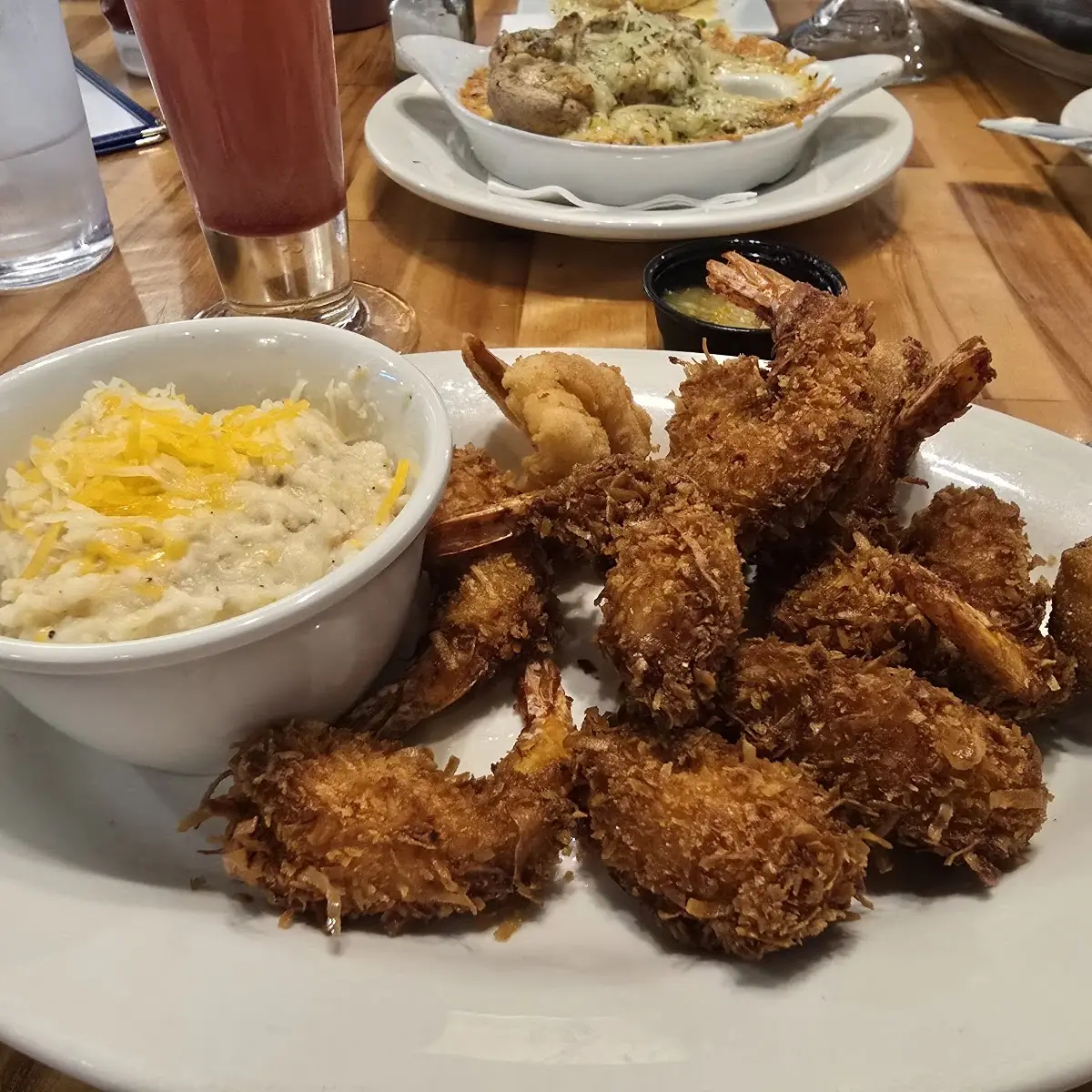 Fresh Oysters Popcorn Shrimp