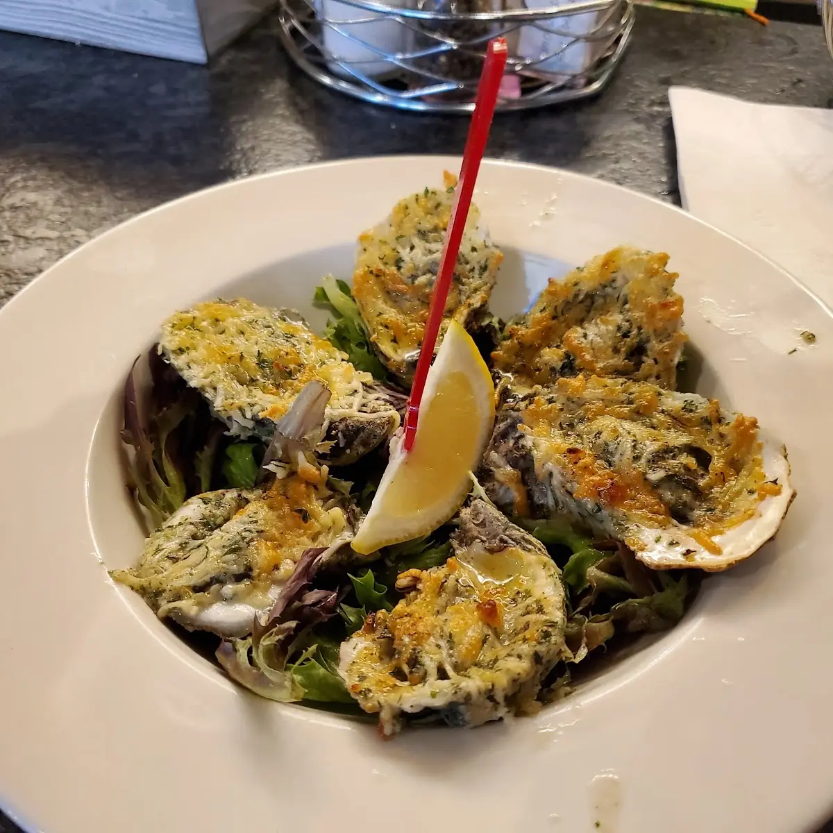 Oysters Rockefeller