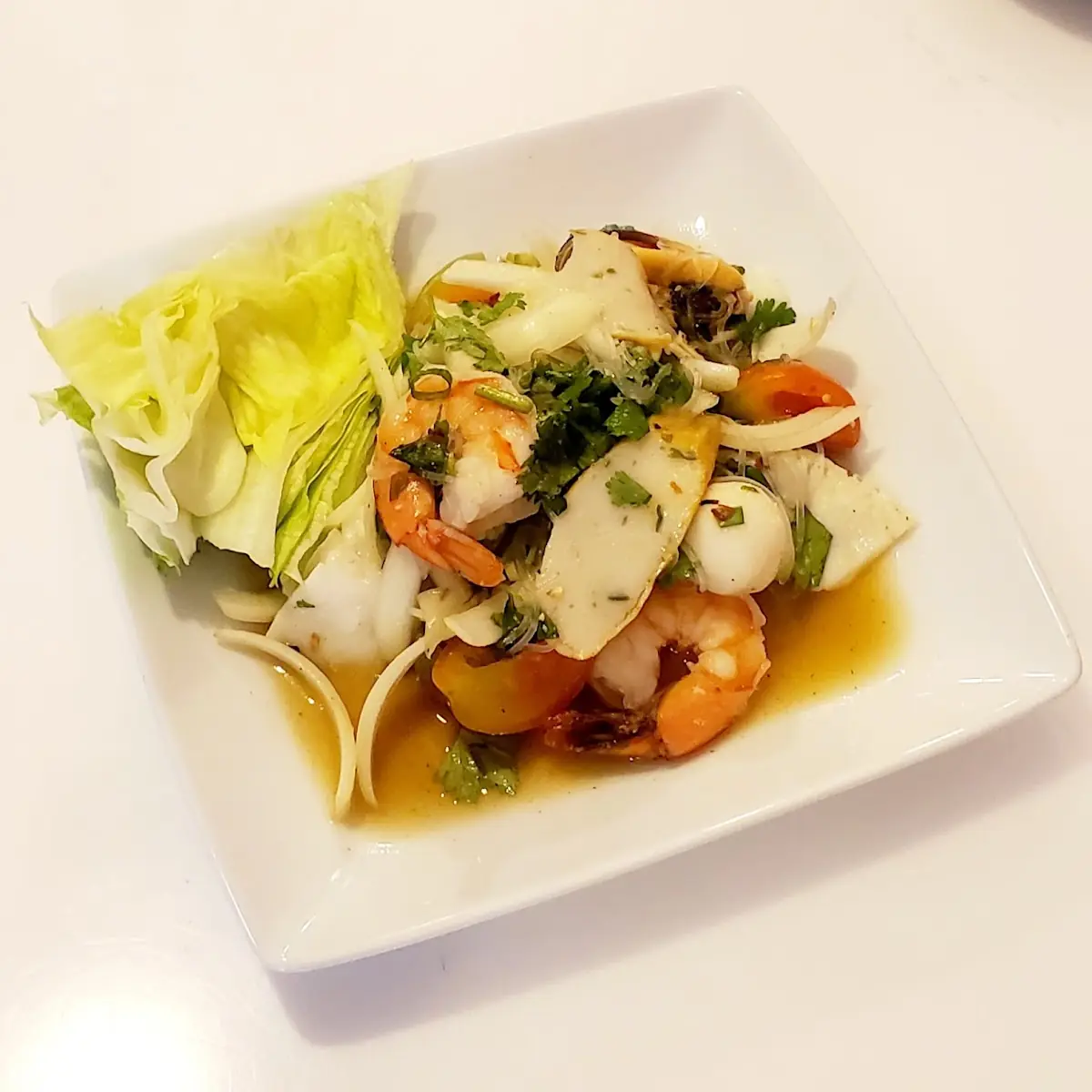 Spicy Seafood Salad