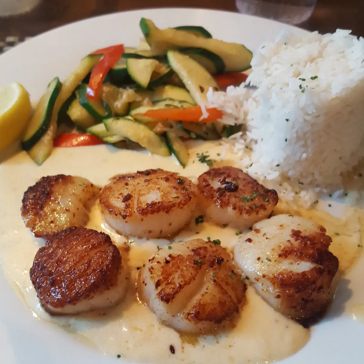 Seared Scallops